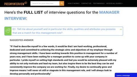 How can I pass my interview?