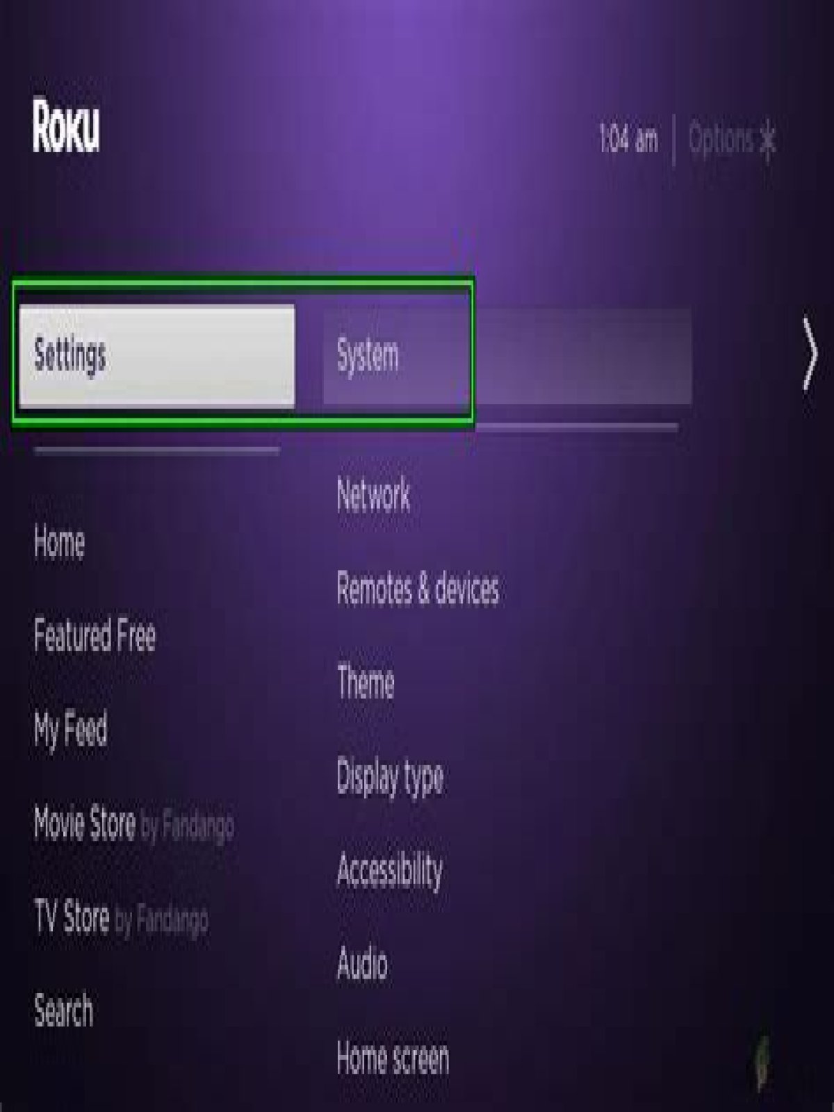 How do I keep Roku on all day?