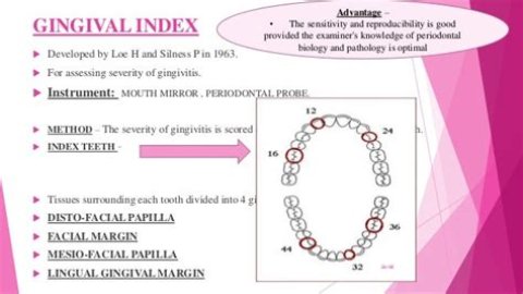 How do you calculate gingival index