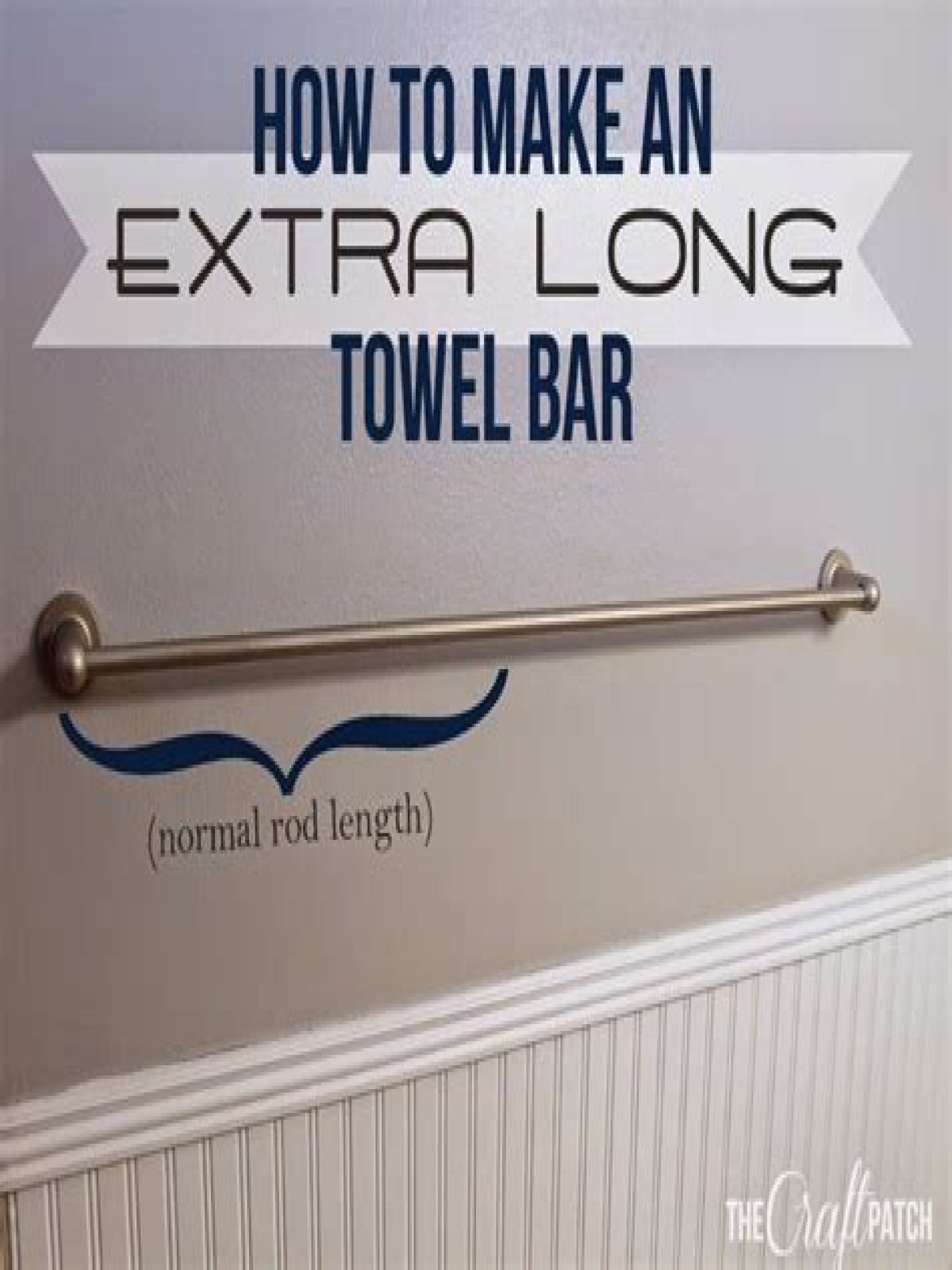 How long are towel bars