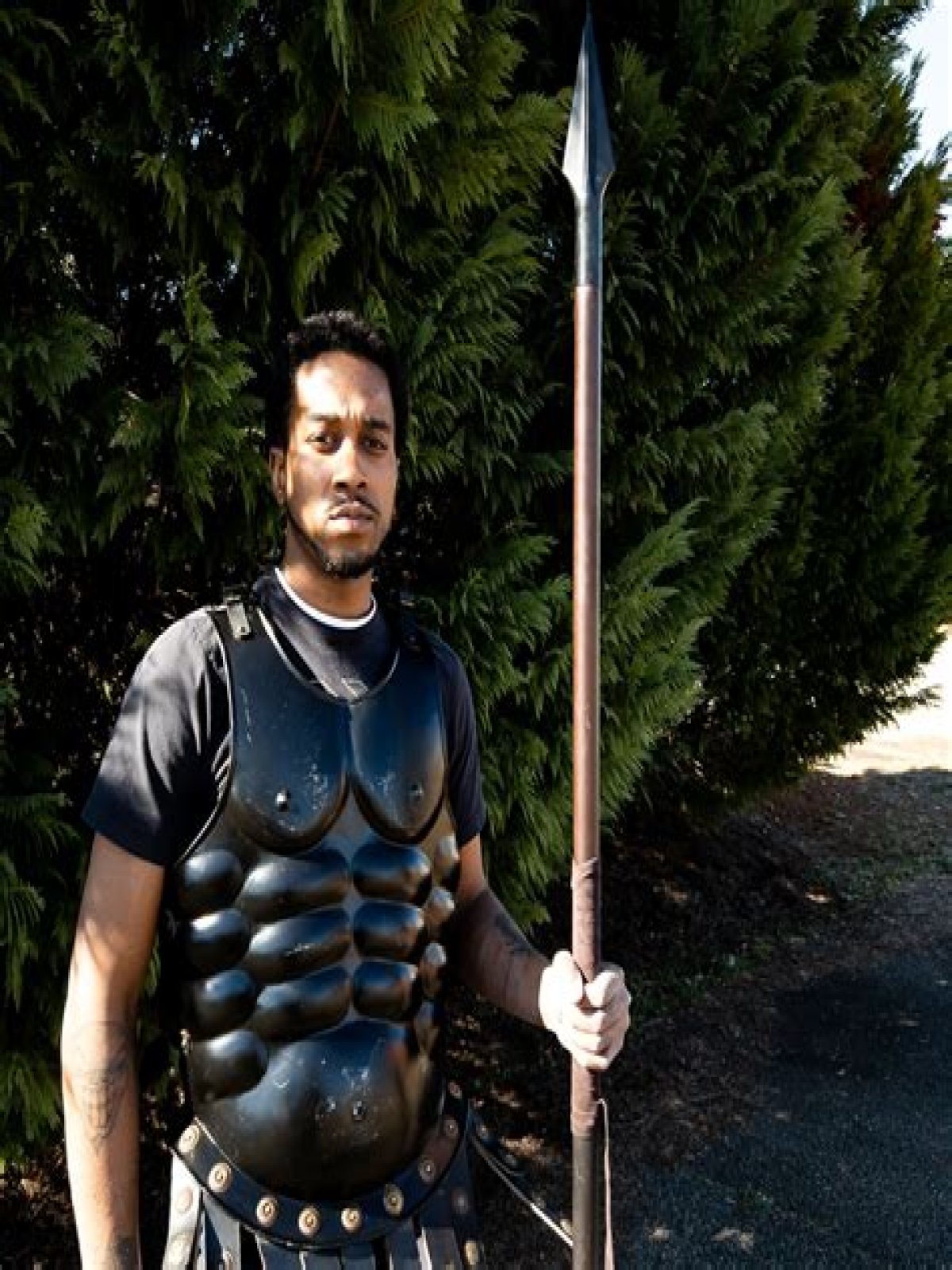 How long was a Spartan spear?