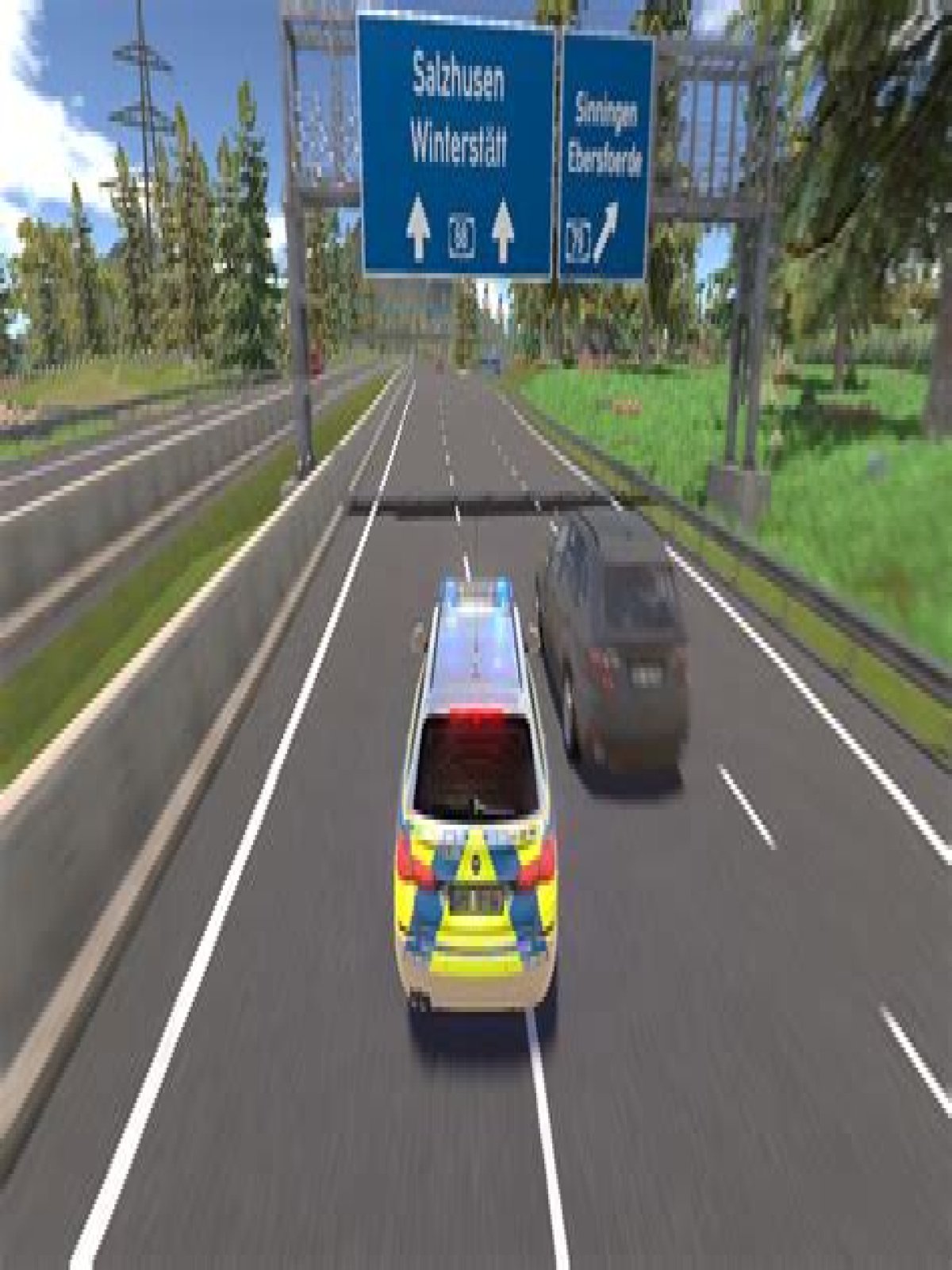 In autobahn police simulator?