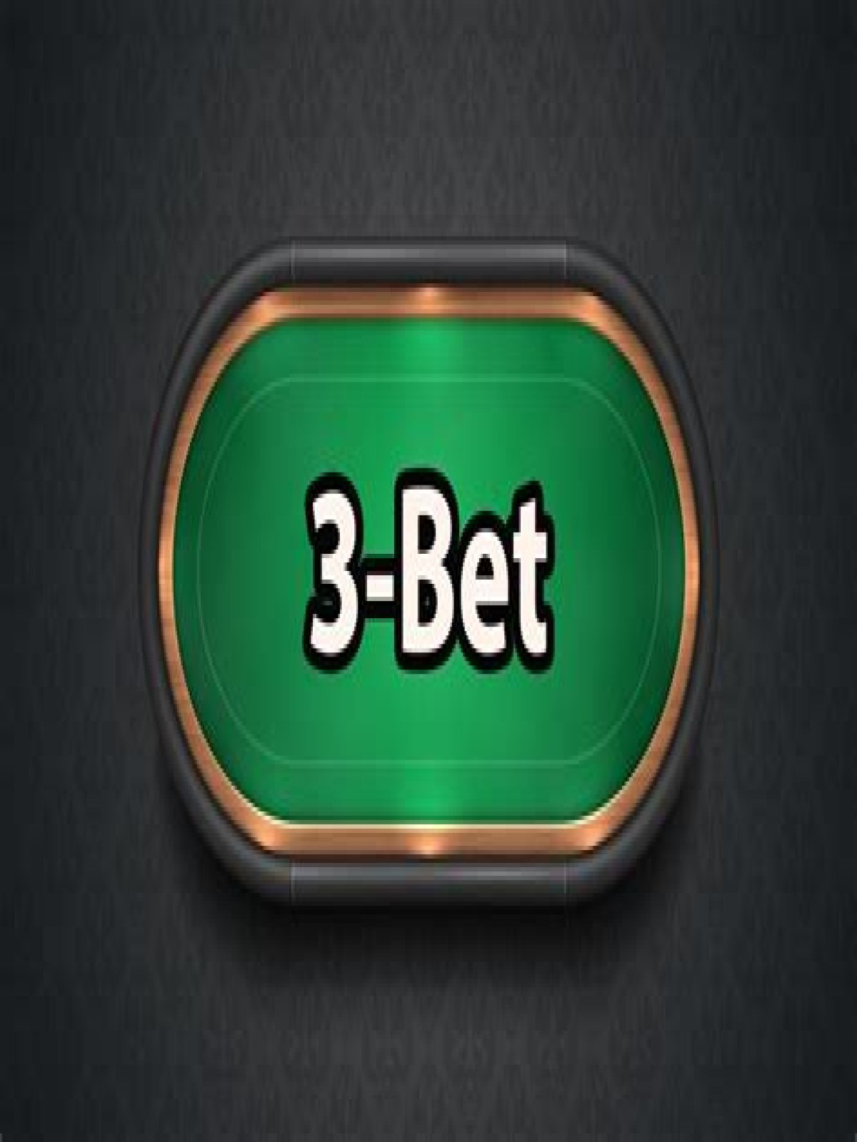 In poker what is a 3 bet?