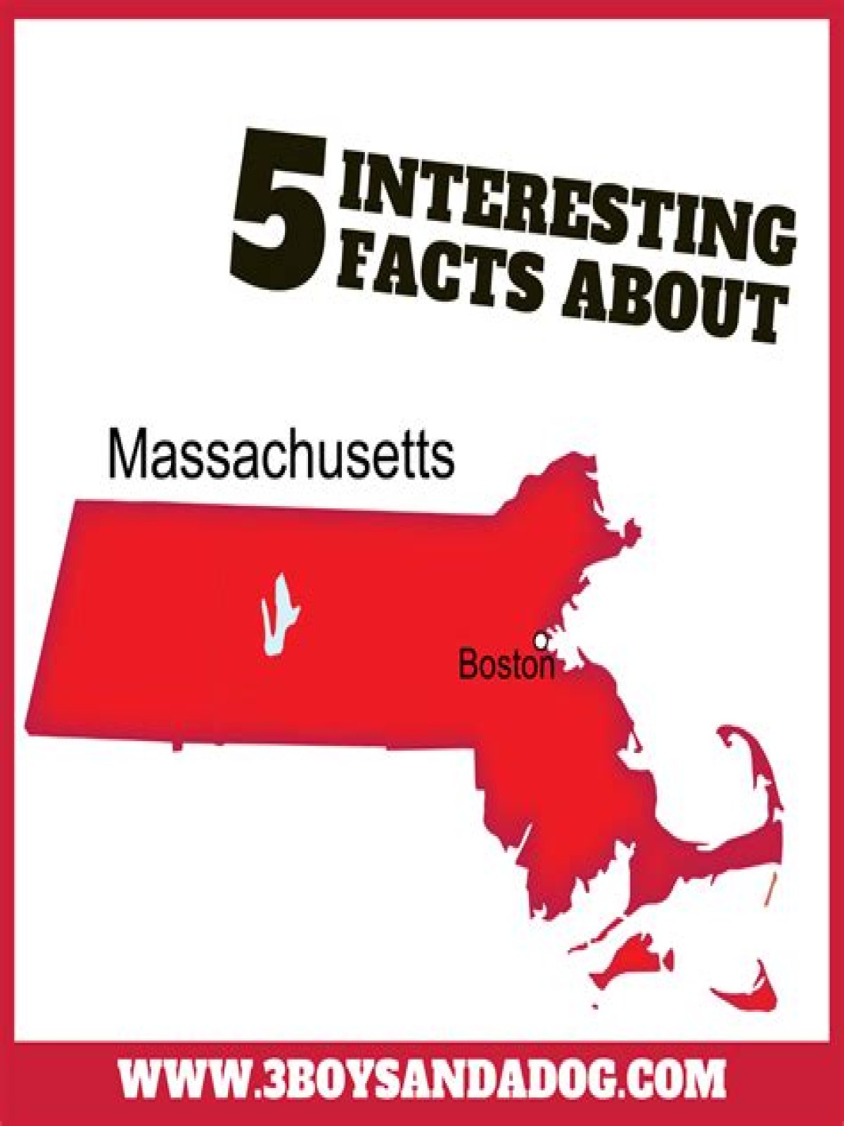 What are 5 interesting facts about Massachusetts