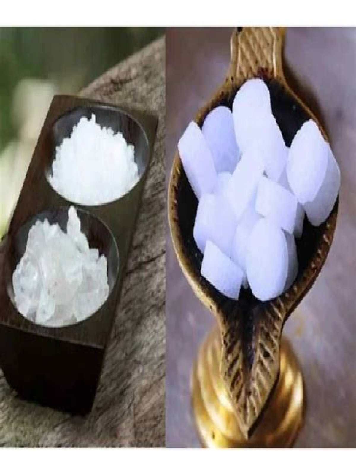 What is camphor crystals used for