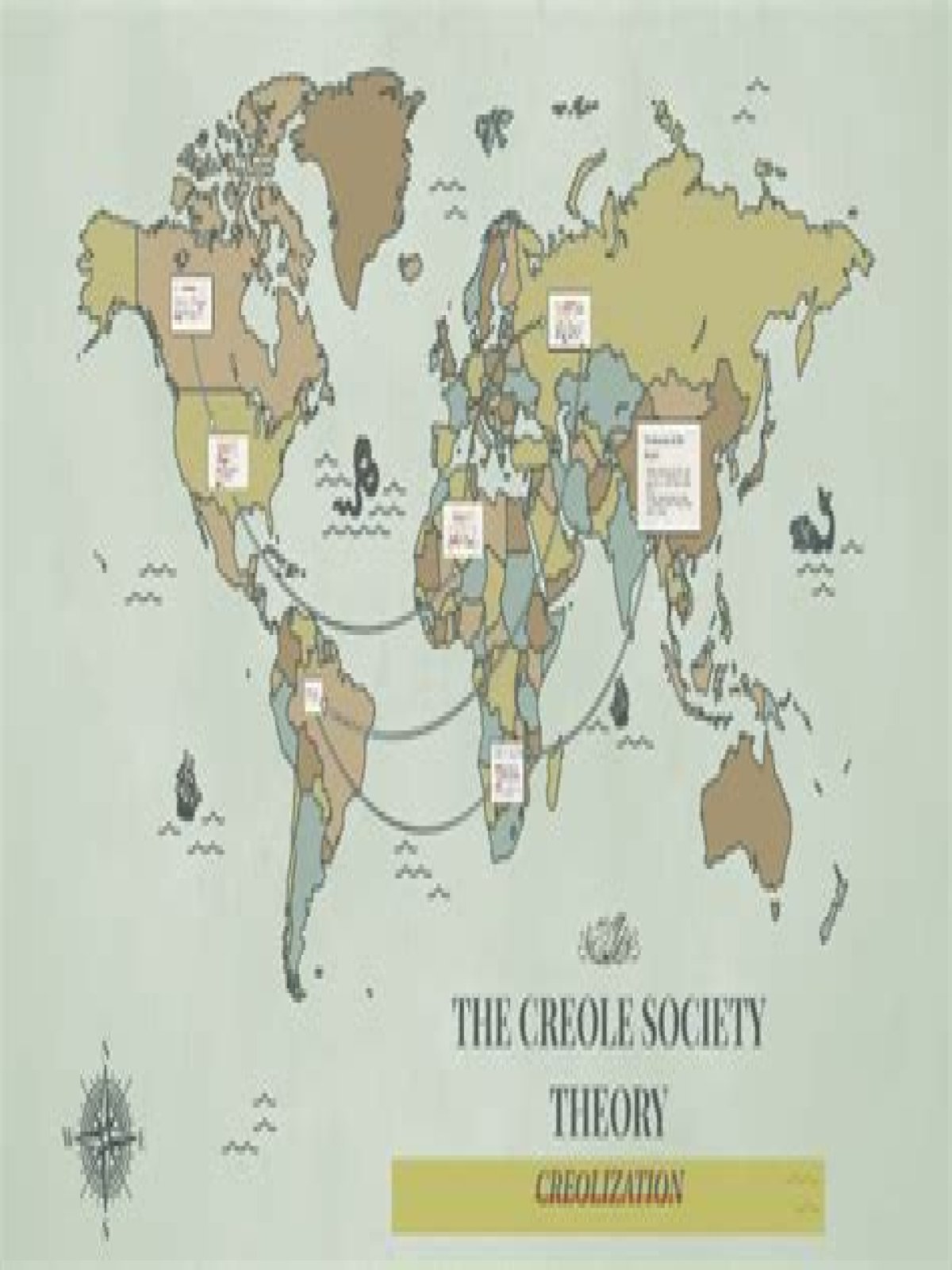 Who created the creole society theory?
