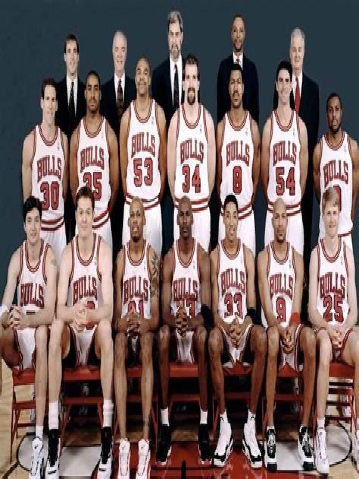 Who was on the 96 Chicago Bulls?