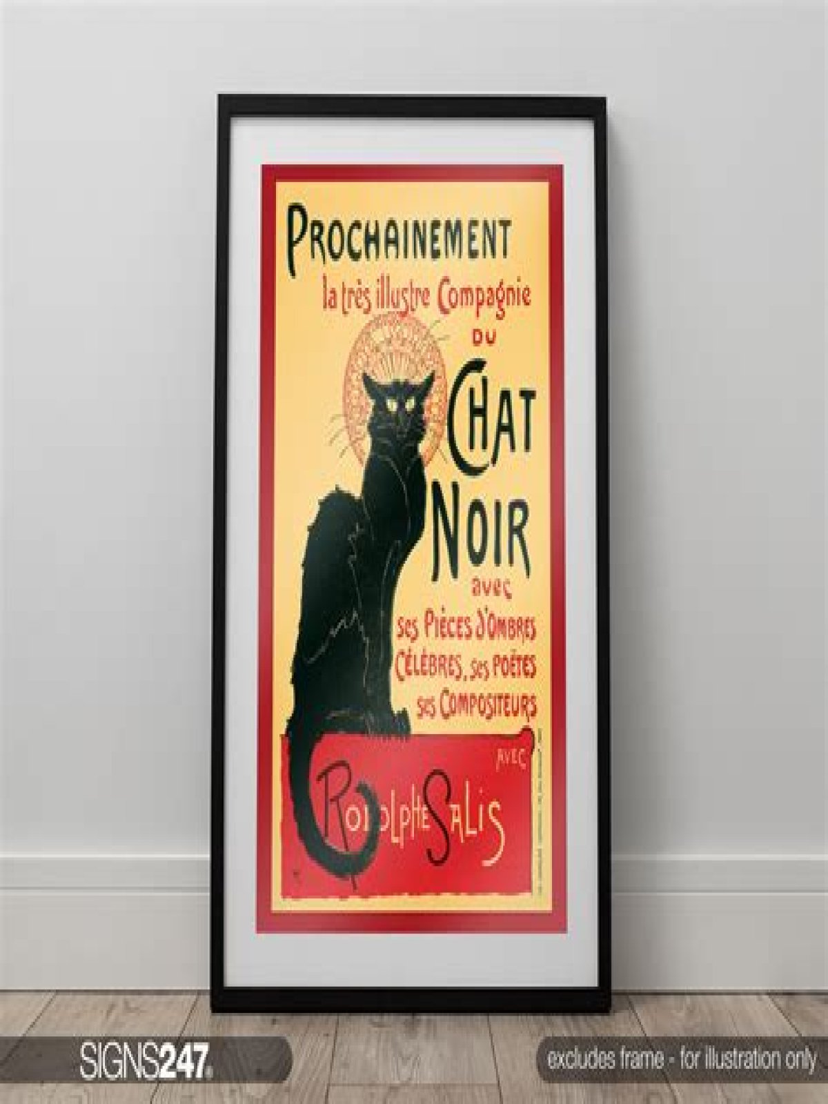 Why is the Chat Noir poster so popular?